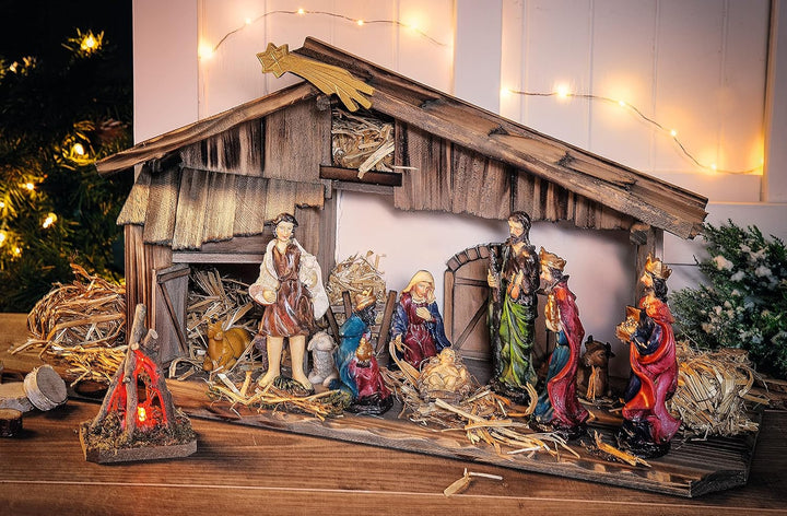 VBS 10 XXL-Krippenfiguren Weihnachten Krippe Figur
