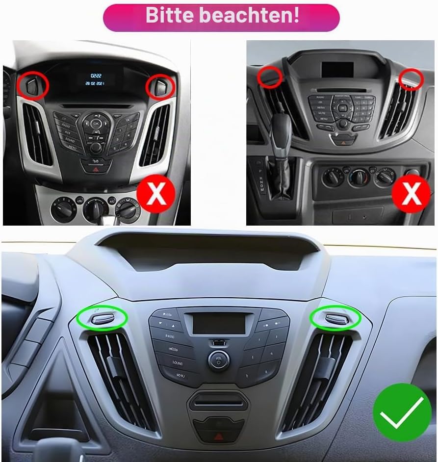 8 Kerne 6+128G Android Autoradio für Ford Transit Custom Tourneo 2013-2018 Wireless Carplay 9 Zoll m