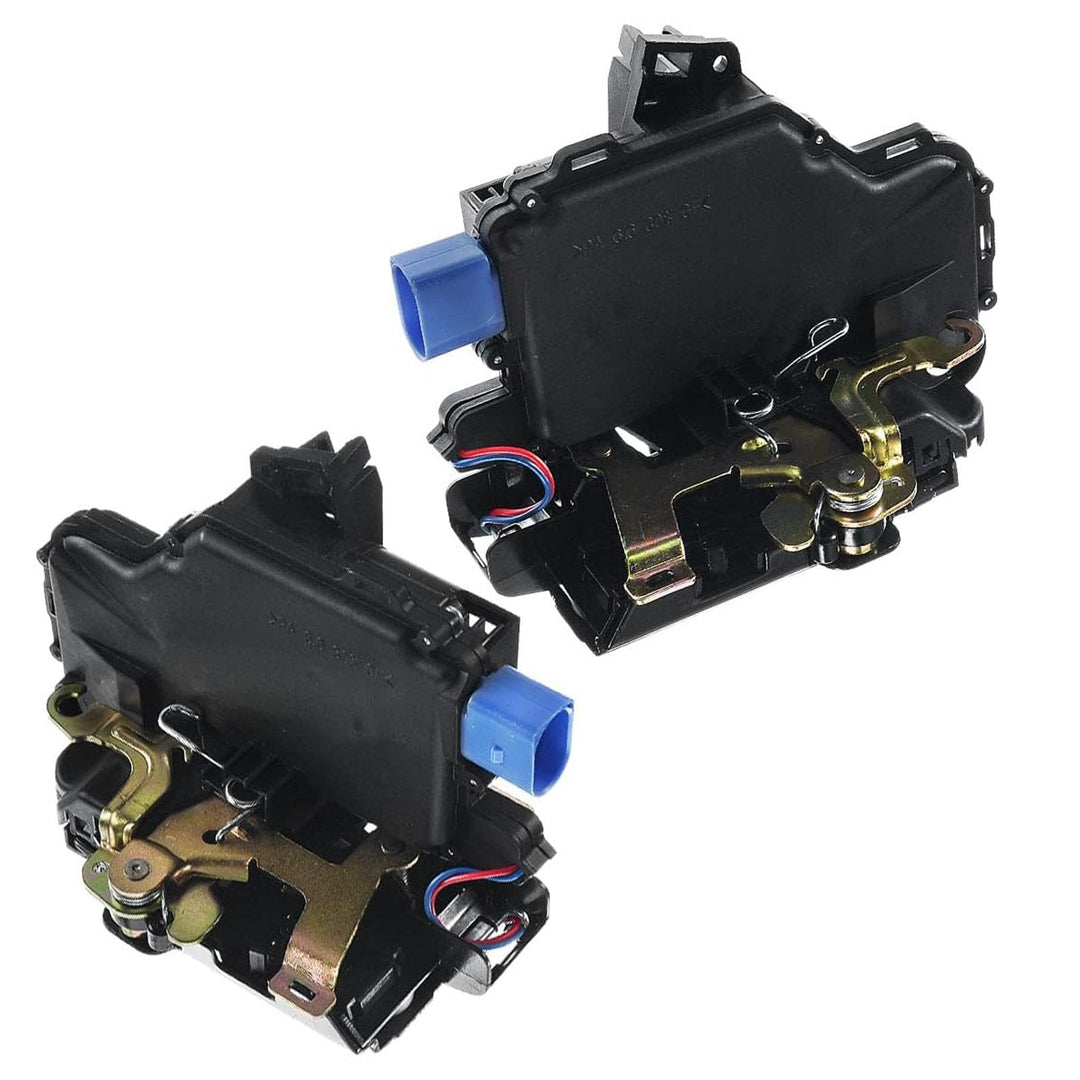 Frankberg 2x Türschloss Stellmotor Vorne 8-Polig Kompatibel mit Fabia II 542 Schrägheck 2009-2010 R.