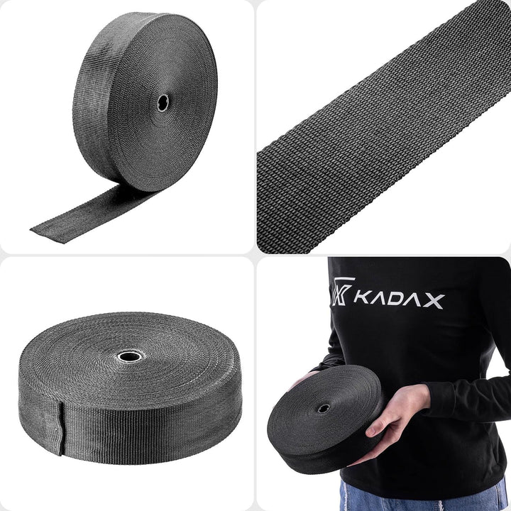KADAX Baumbindeband 50mm x 25m, Bindeband zur sicheren Befestigung von Bäumen & Sträuchern, Baumbind