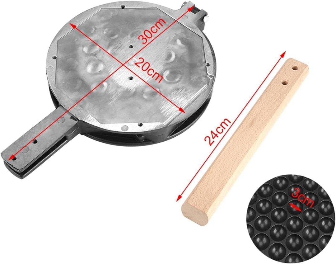 Waffle Maker Pan, Egg Bubble Baking Plate Waffle Maker Pan Tool Egg Waffle Maker Kitchen Nonstick Eg