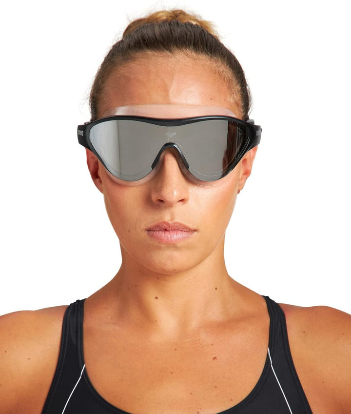 ARENA Unisex The One Mask Mirror Mask (1er Pack) Einheitsgrösse Grün, Einheitsgrösse Grün