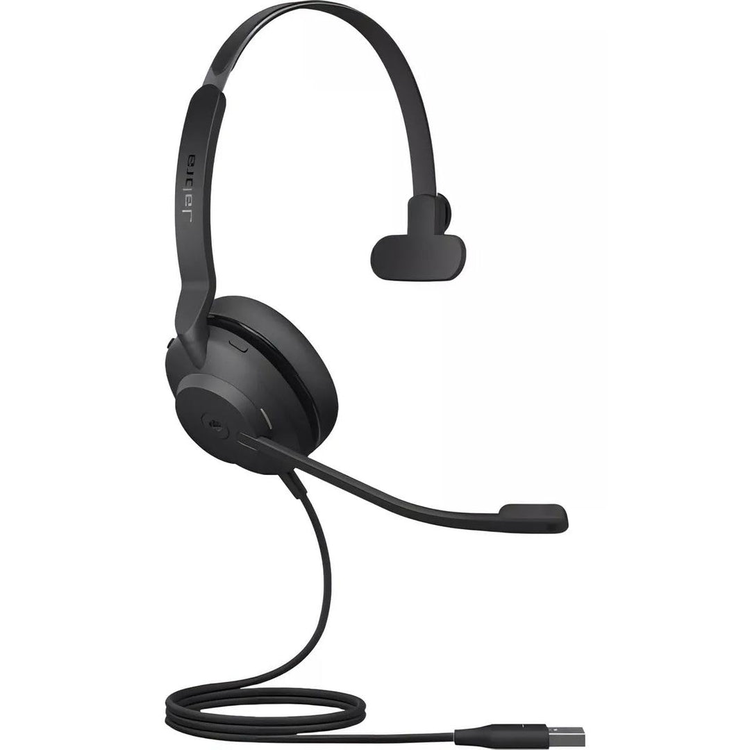 Jabra Evolve2 30 Headset – Mono Kopfhörer mit Noise Cancelling – Zertifiziert für Microsoft Teams –