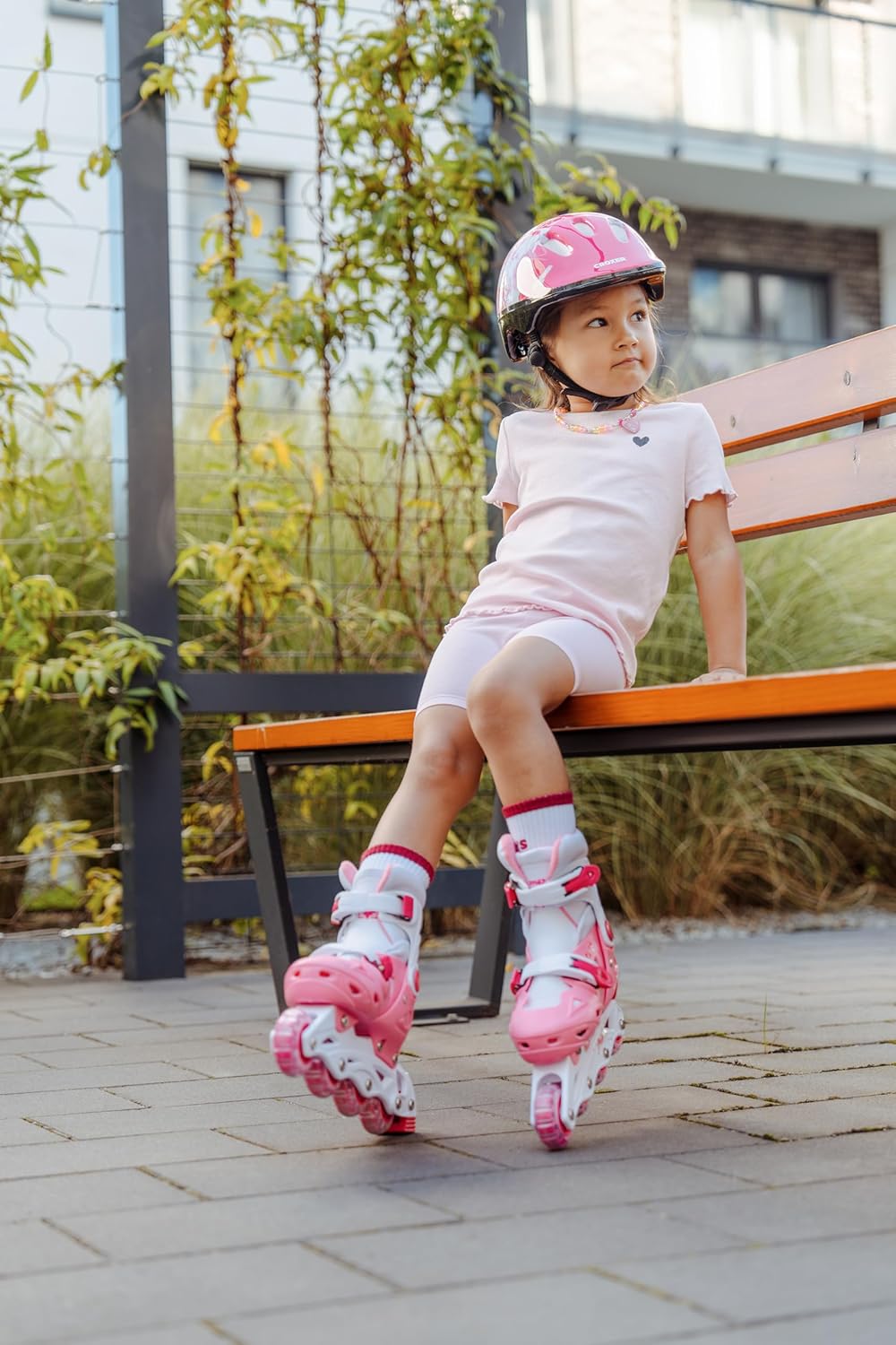 RAVEN 4in1 Inline Skates Triskates Rollschuhe Schlittschuhe Inliner für Kinder Mädchen Jungen verste