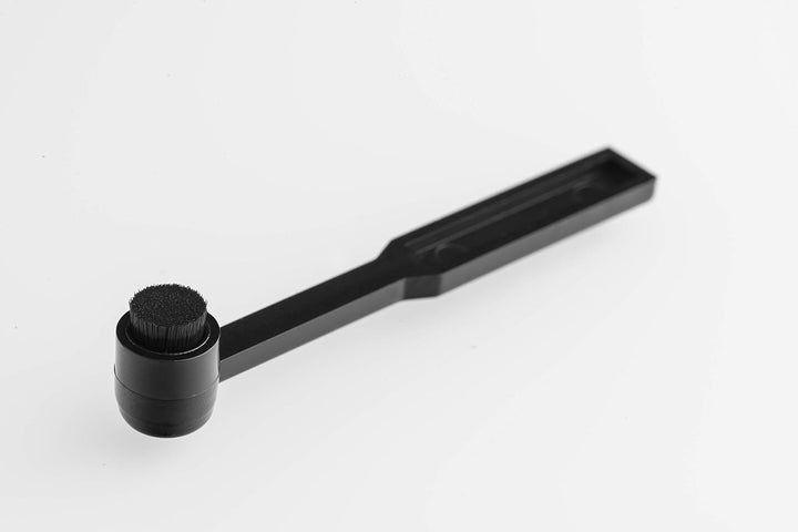 Audio-Technica AT6013a Dual-Action-Antistatischer Schallplattenpinsel & Pro-Ject Clean it Karbonfase