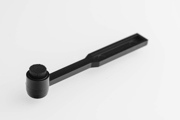Audio-Technica AT6013a Dual-Action-Antistatischer Schallplattenpinsel & Pro-Ject Clean it Karbonfase