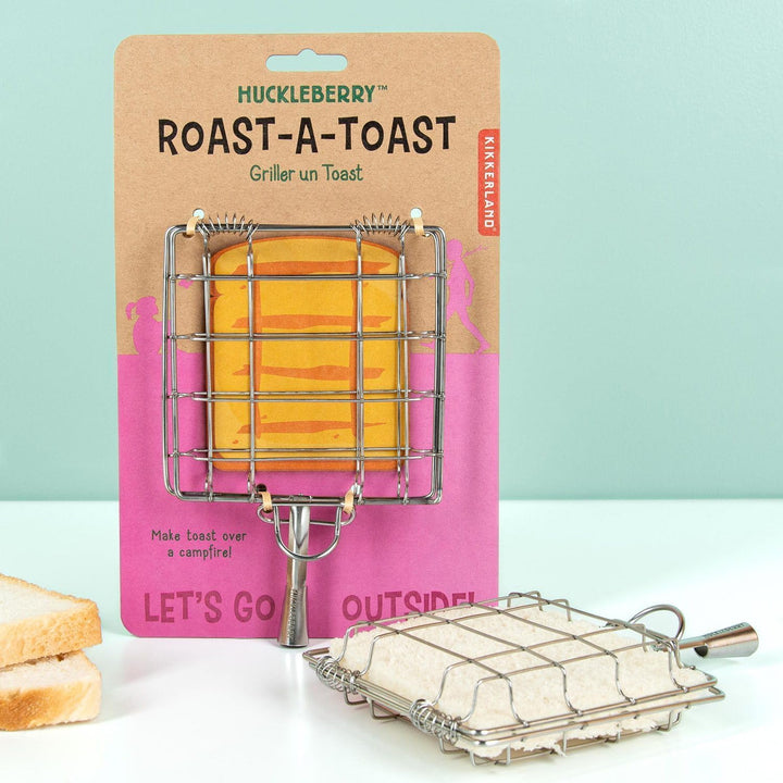 dynamisches Huckleberry Duo - Roast-a-Toast Sandwichmaker & Popcorn Maker für Outdoor Camping - Lets