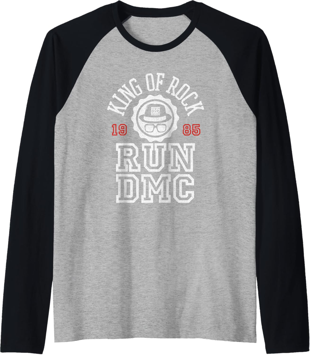 RUN DMC King of Rock 1985 Raglan