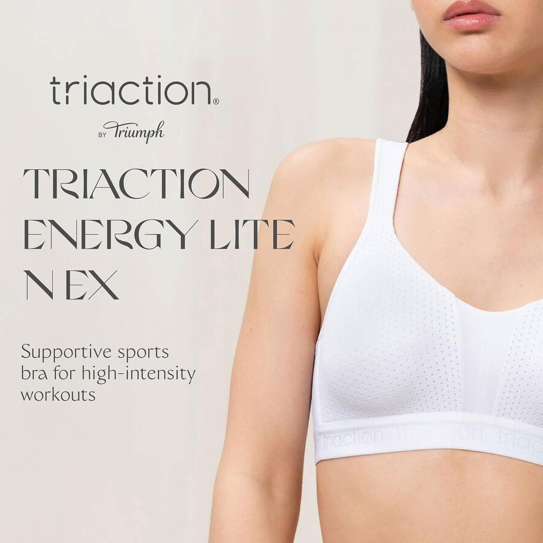 Triumph Triaction Energy Lite Sport BH ohne Bügel 95C Weiss, 95C Weiss