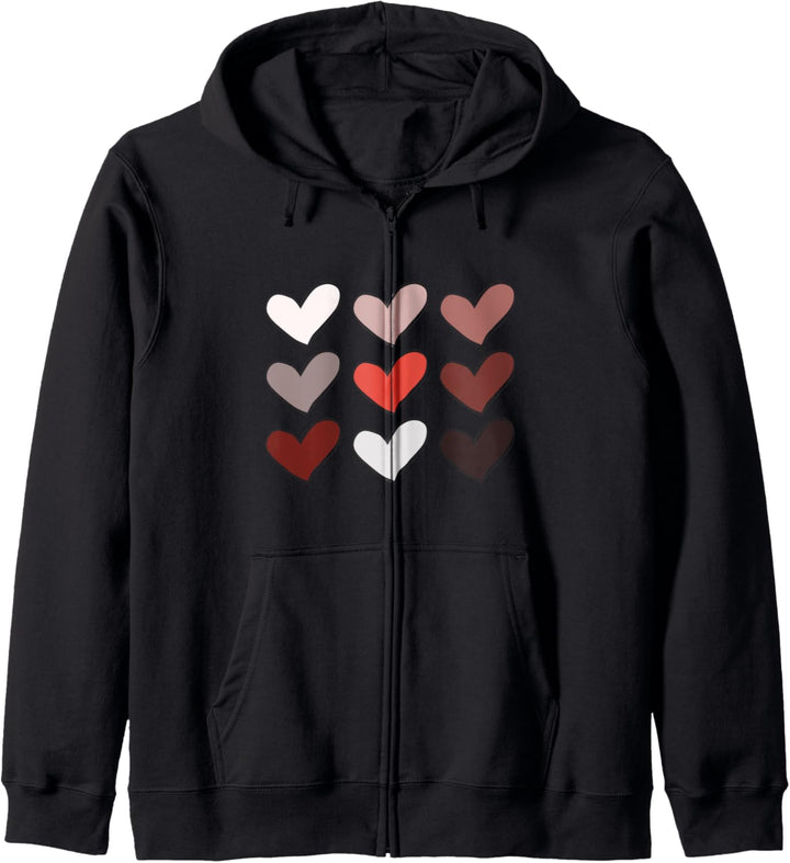 Diversity Hearts Kapuzenjacke