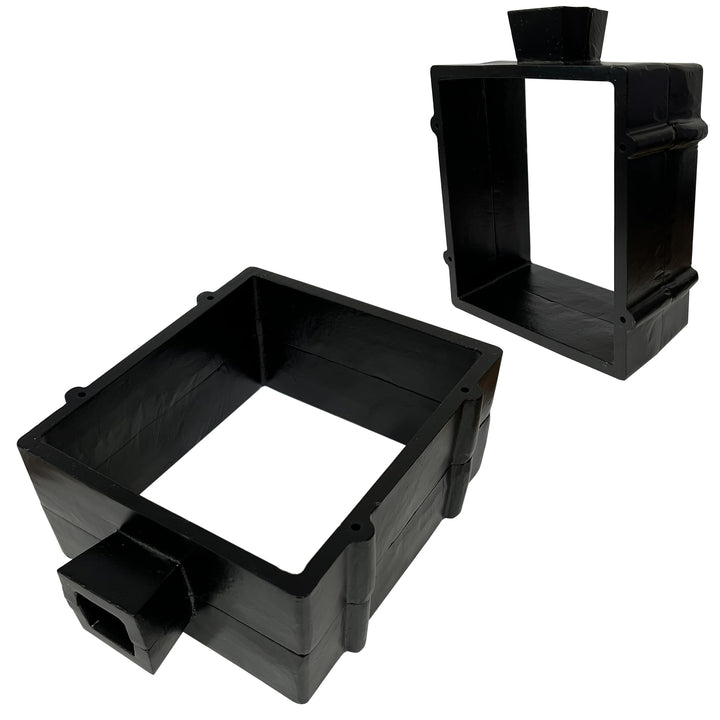 Generic XL Sandguss 4 Pin traditioneller Sandguss Flachmann Juweliere Werkzeuge