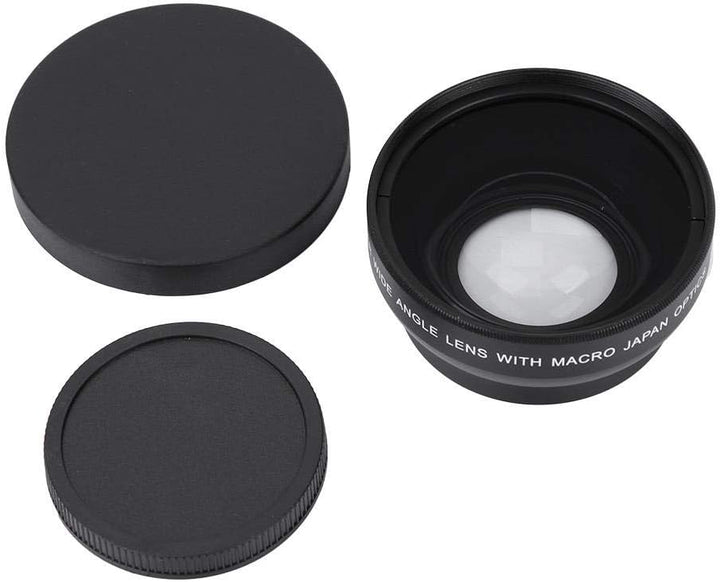 Kamera Objektiv - 0,45-faches Weitwinkel-Kamera Objektiv für 49mm Mount Kamera - wasserdichte/Kratzf