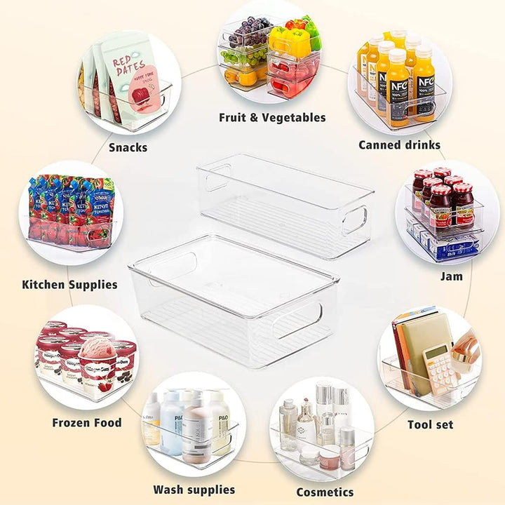 HUOLE Multifunktionale Spülschrank Organizer, 6 Pack Küchenschrank Organizer, Unterschrank Organizer
