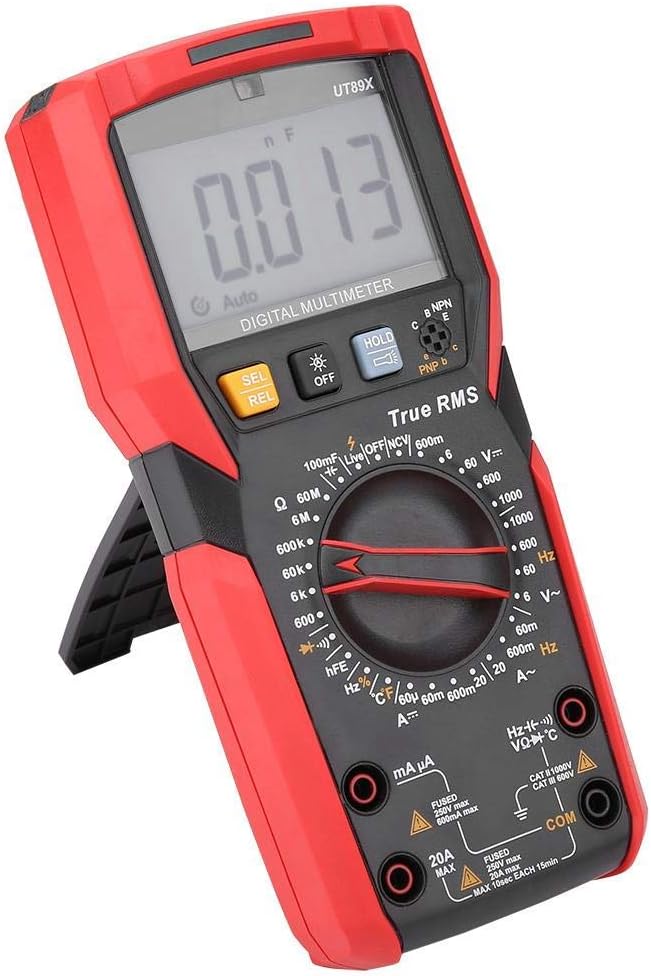 UT89X / UT89XD NVC-Messung Digitales Multimeter Spannungsprüfer Stromsensor mit Temperaturprüfung （R