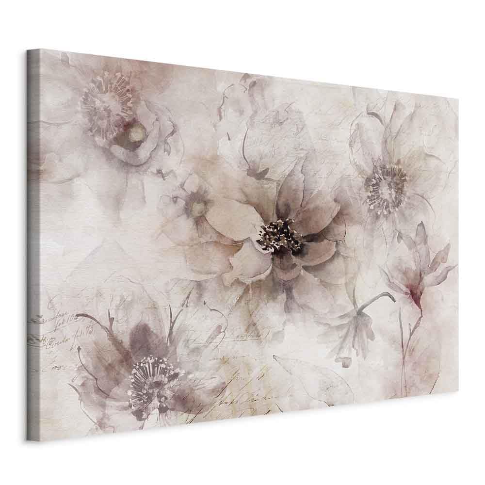 murando Akustikbild Blumen Bilder Akustikschaum Hochleistungsschallabsorber Schallschutz Leinwand 1