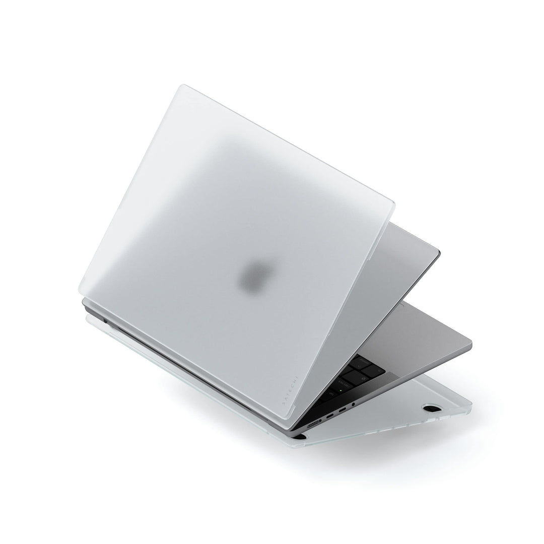 SATECHI Eco-Hartschalenhülle kompatibel mit MacBook Pro 14 Zoll (M1 2021, M2/M3 2023, M4 2024), schl