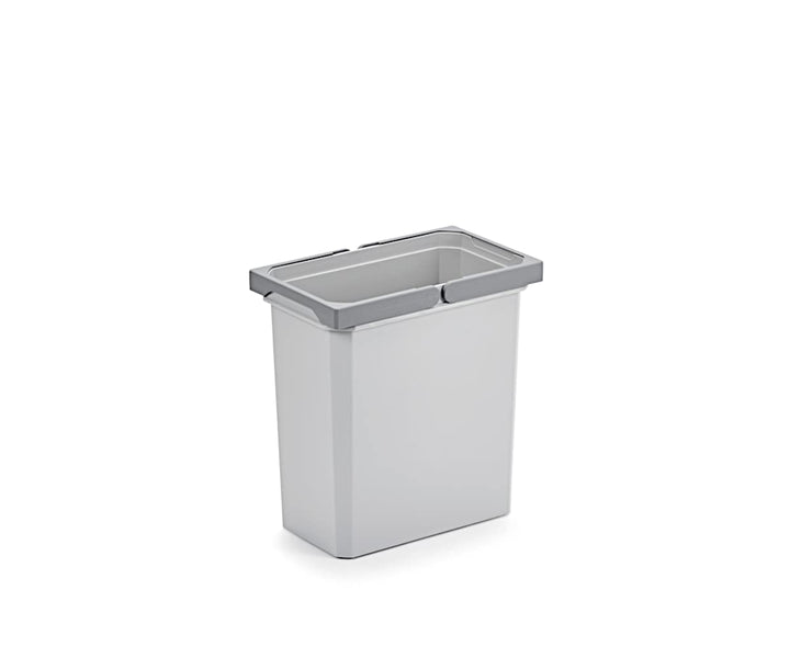 Naber Mülleimer | Modell 8012321 | Volumen 12L | 183 x 302 x 326 mm | Kunststoff Grau