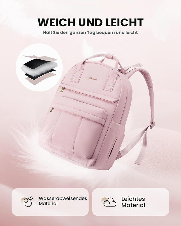 LOVEVOOK Wickelrucksack Baby Wickeltasche Rucksack mit Wickelauflage Lässig Diaper Bag mit Kinderwag