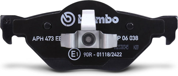 Brembo P 06 038 Bremsbelagsatz, Scheibenbremse - (4-teilig) Single, Single