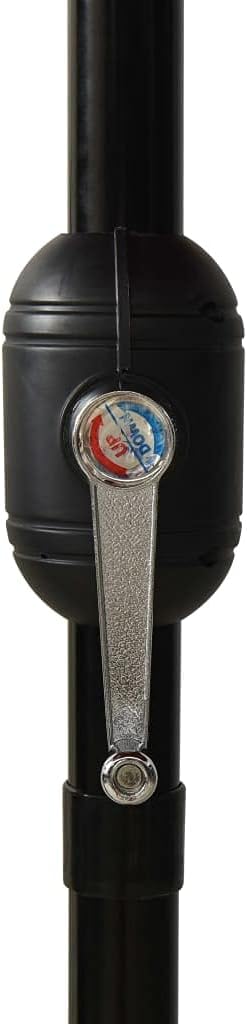 vidaXL Sonnenschirm mit Aluminium-Mast 3-lagig Ampelschirm Gartenschirm Marktschirm Strandschirm Kur