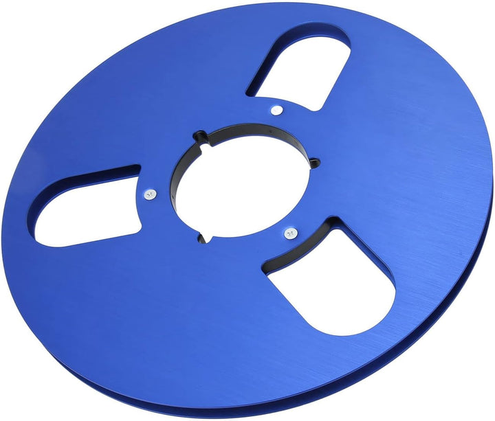 Aufnahmebandspule, 1/4 10-Zoll-Leerbandspule, Universelle 3-Loch-Aluminiumlegierung, Offene Spule fü