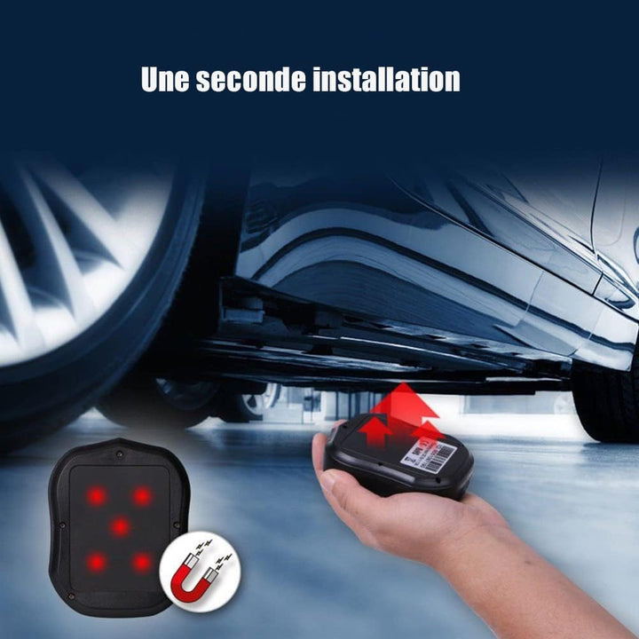 TKMARS 4G Mini GPS Tracker GPS Tracker Ohne ABO mit Kostenloser App, 32 Tage Standby-Zeit, Stark Mag