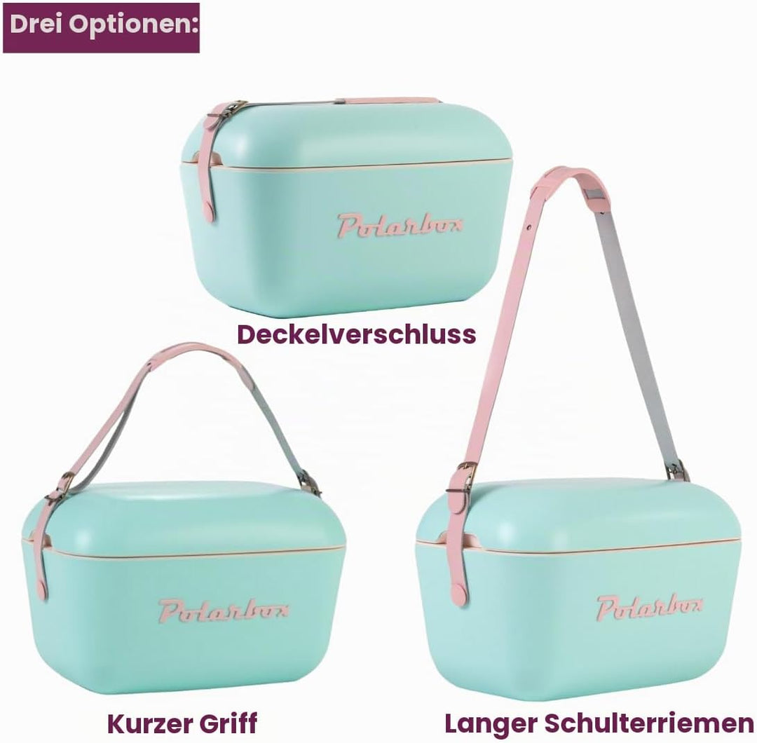 Polarbox Sorbet-Rosa Eisbox, 12 l