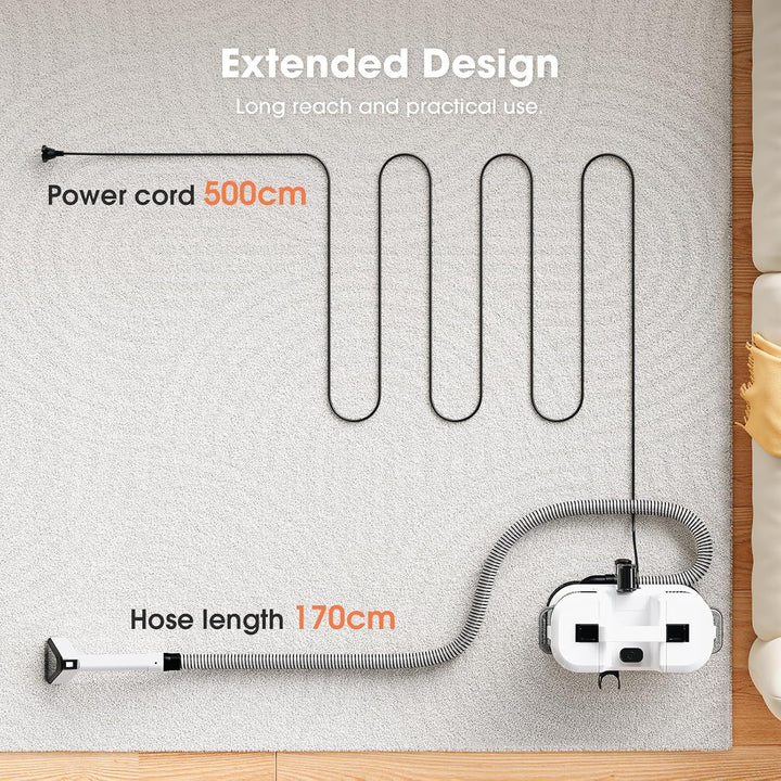 Lubluelu Powerful Suction Spot Cleaner Machine, 15KPA Handheld Upright Vacuum with Multi-Function To