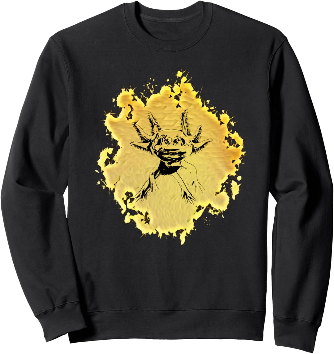Axolotl Motiv Amphibie Axolotls Sweatshirt