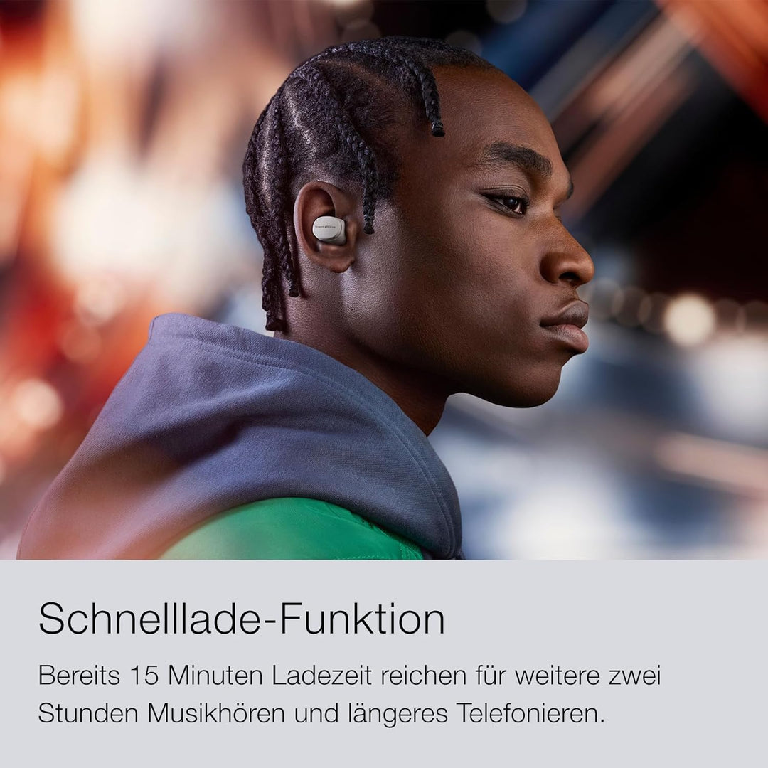 Bowers & Wilkins Pi6 kabellose True Wireless Noice Cancelling Kopfhörer mit Bluetooth, aptX, aktivem