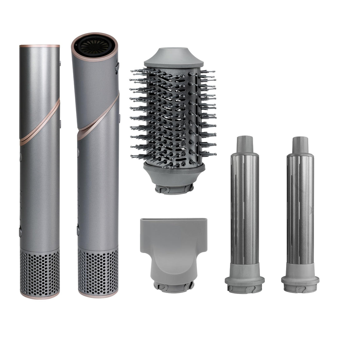 JOCCA BLDC 1400 W Faltbarer Heissluftformer – Motor 90.000 U/min, Ionen, rotierender Kopf, 4 austaus