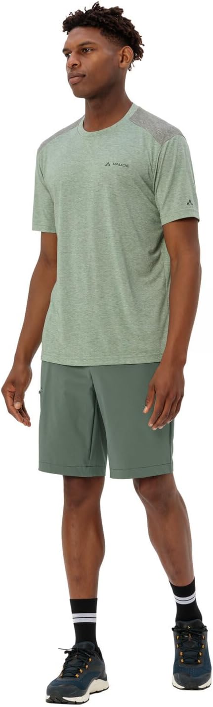 VAUDE Men's Farley Stretch Bermuda II, elastische Herren Bermuda für Wandern und Trekking Agave 48,
