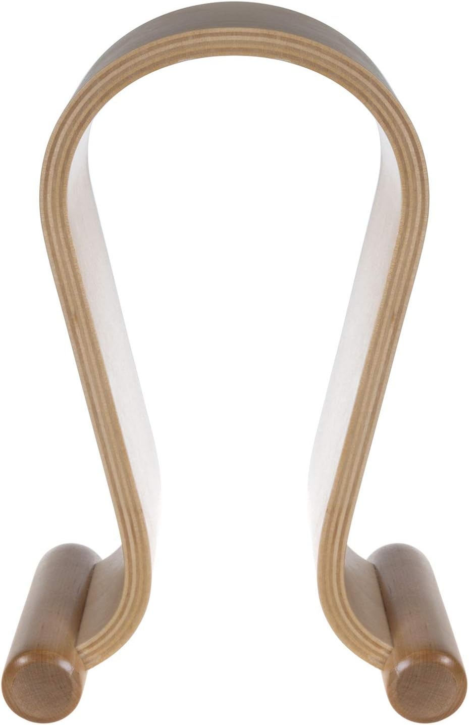 Maclean MC-815 Kopfhörerständer aus Holz | Universal Halter für Over-Ear Headsets | Stabil & Dekorat