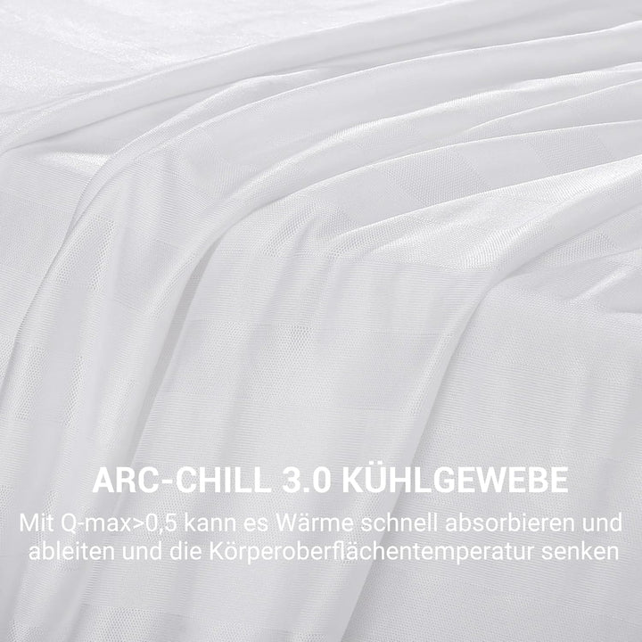 Elegear Kühldecke Sommerdecke - Japanische Arc-Chill 3.0 Kühlfasern Q-Max>0,5 doppelseitige Selbstkü