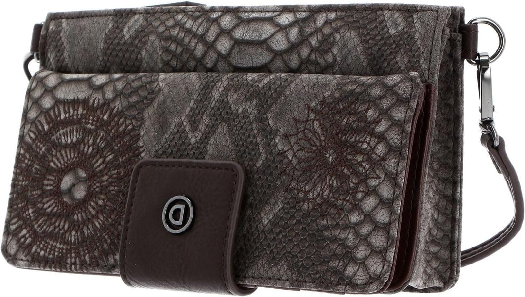 Desigual Criseida Carmen Long Wallet Chocolate