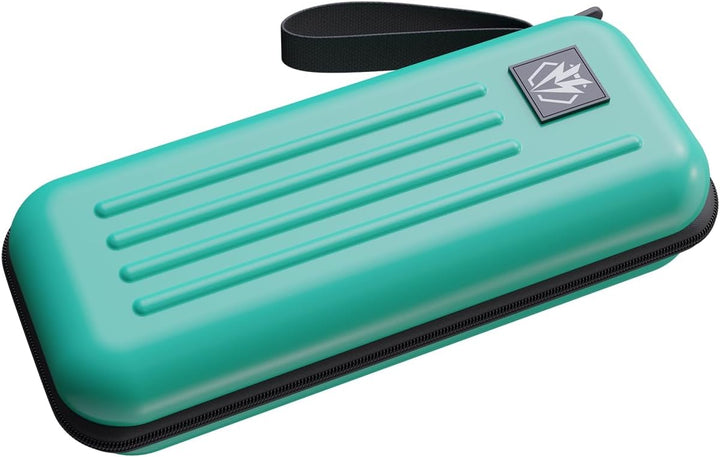 Dartkoffer für Stahl- oder Soft-Tip-dartpfeile, fasst 3 Darts und anderes Zubehör, mit eingebautem A