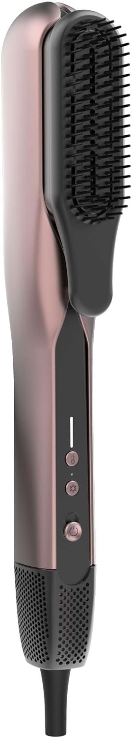 Cecotec Haarglätter mit Luft AirLisse 2in1 ForceDry Black Essential. 1000W, Luftstrom 19,7 m/s, 2 ma
