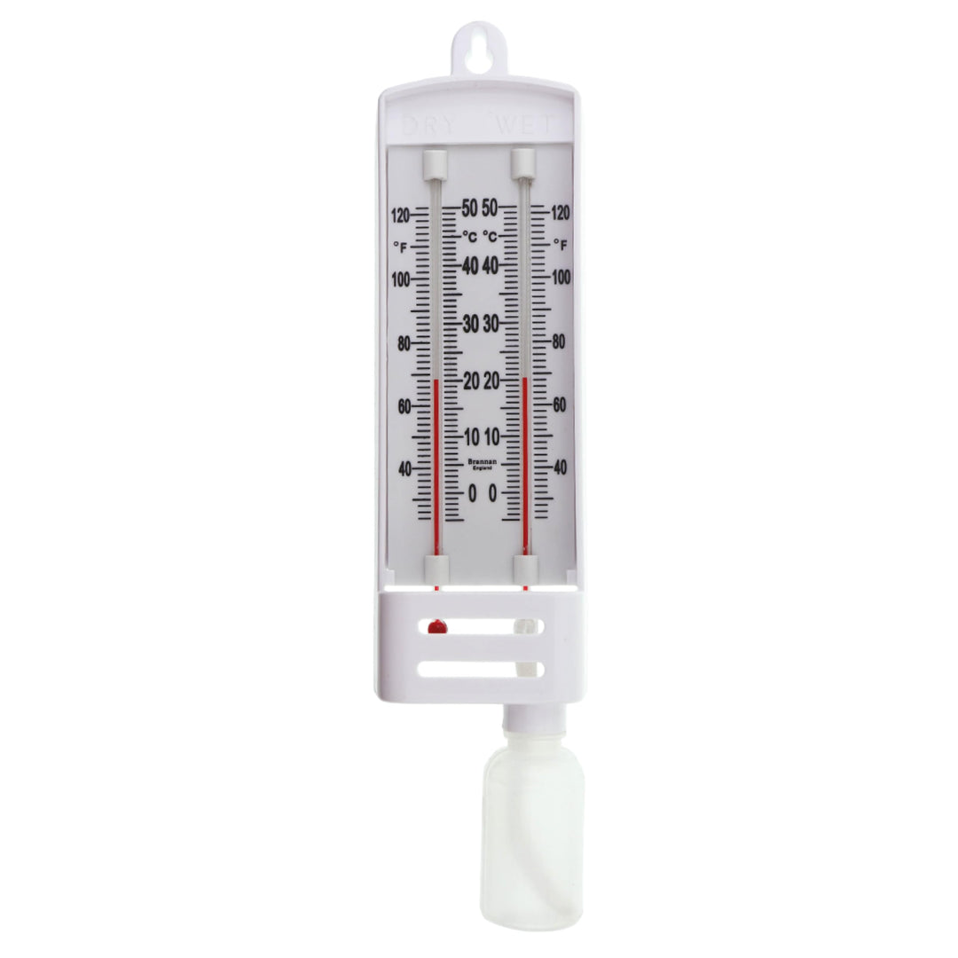 Brannan Maurer-Hygrometer, Nass- und Trocken-Glühbirne – C&F