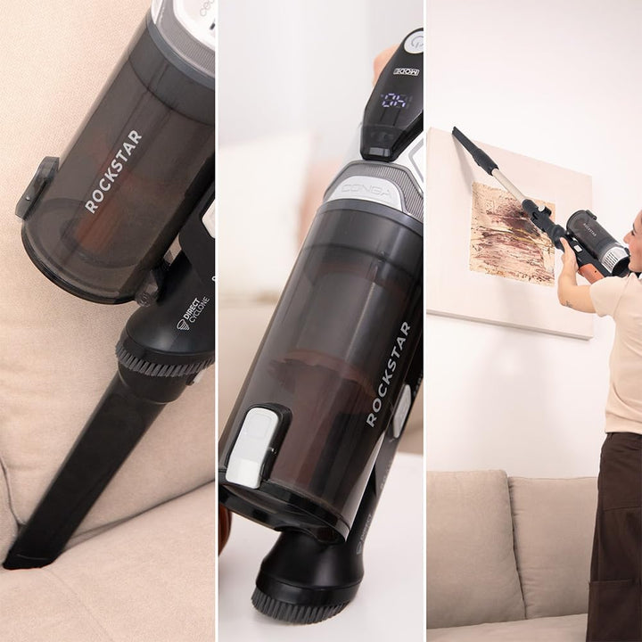 Cecotec Staubsauger Kabellos Conga Rockstar S30 Flex. Ultraleicht 2,5 kg, 80 AW, BLDC-Motor, 240 W,