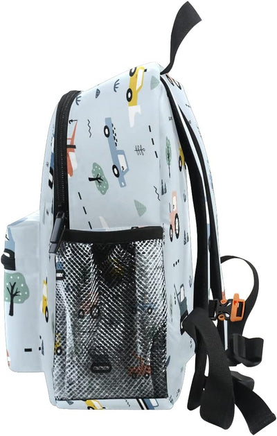 Auto Taxi Rucksack, Kleinkind Rucksack Vorschultasche Kindergarten Schultasche Kindergarten Reisetas