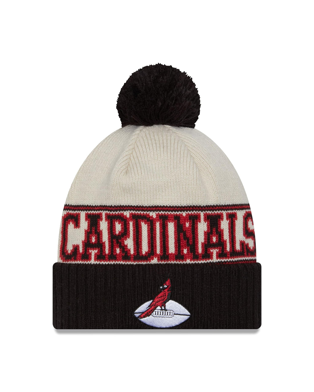 New Era NFL Sideline Historic Mütze American Football 2023/2024 Beanie Wintermütze mit Bommel One Si