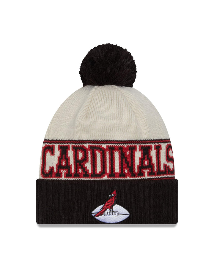 New Era NFL Sideline Historic Mütze American Football 2023/2024 Beanie Wintermütze mit Bommel One Si
