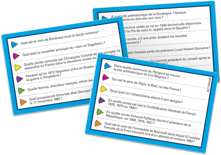 Winning Moves – 0345 – Spiel von Fragen und Antworten – Trivial Pursuit Geschichte de France 2014