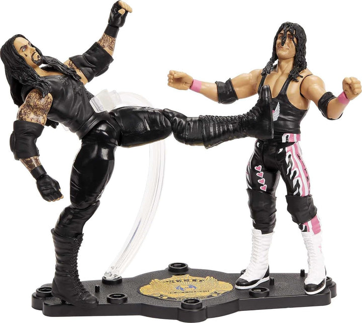 WWE HDM12 - Bret „Hit Man“ Hart vs. Undertaker Championship Showdown ca. 15 cm grosse Actionfiguren