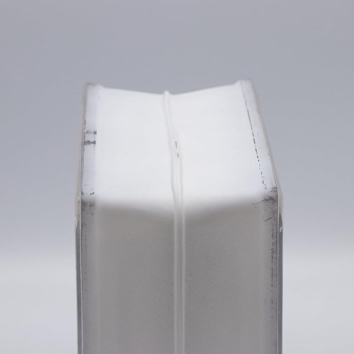 Fuchs Design 4 Stück Glassteine Vollsicht Klar glänzend 19x19x10 cm glänzend Klar | 19x19x10 Cm, glä