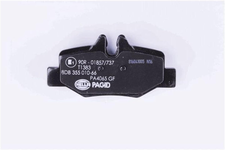 HELLA PAGID 8DB 355 010-661 Bremsbelagsatz - T1383 - Dicke/Stärke: 17.7mm - Bremssystem: Bosch - ink