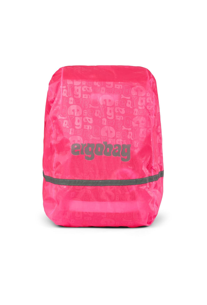 ergobag Regenschutz für Schulranzen für Rucksack und Schulranzen, wasserdicht, mit Reflektoren und G