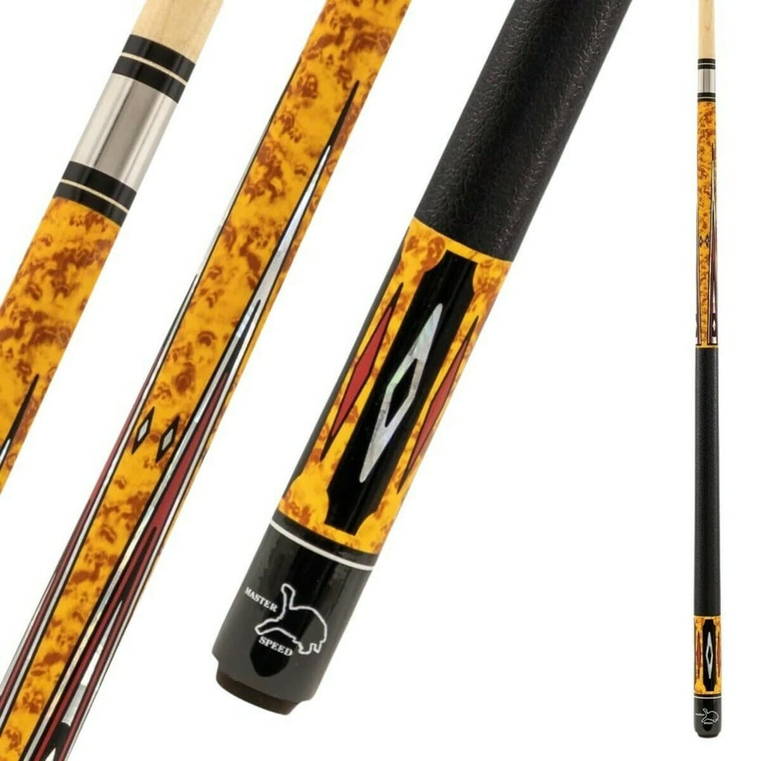 Pegasi Billard Queue - Billiard köe 146cm/147cm - Zweiteilig - Billard Kö - Billard cue - Snooker Qu