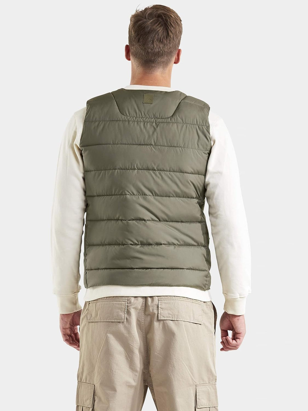 Didriksons Herren Outdoorweste Weste Vidar USX Vest wärmend isolierend 202 Dusty Olive M, 202 Dusty