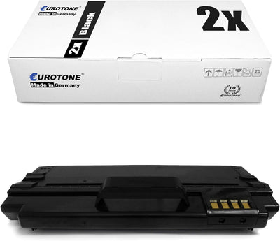 2X Eurotone Toner für Samsung SCX 4500 W ersetzt ML-D1630A Black Schwarz ML-D1630A/ELS 2x Black, 2x